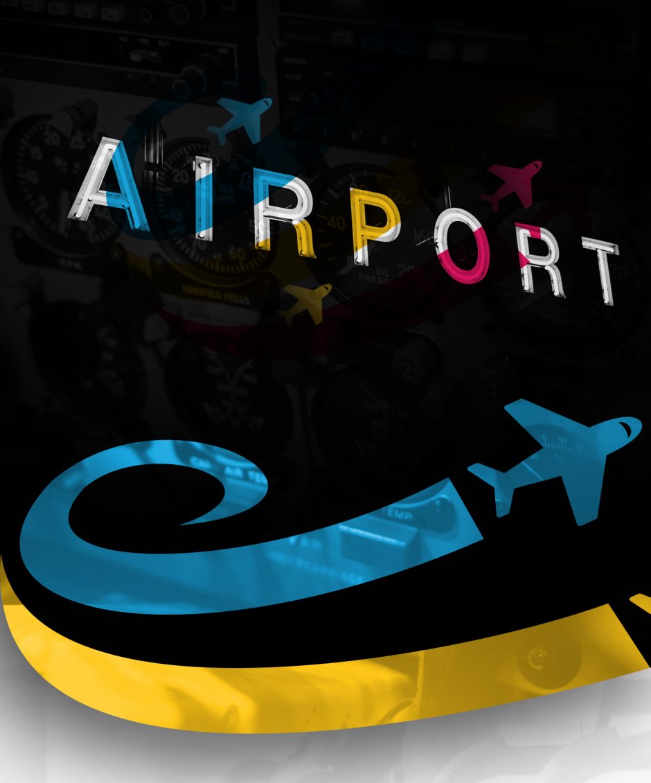تصميم شعار وهوية مطارات العالم